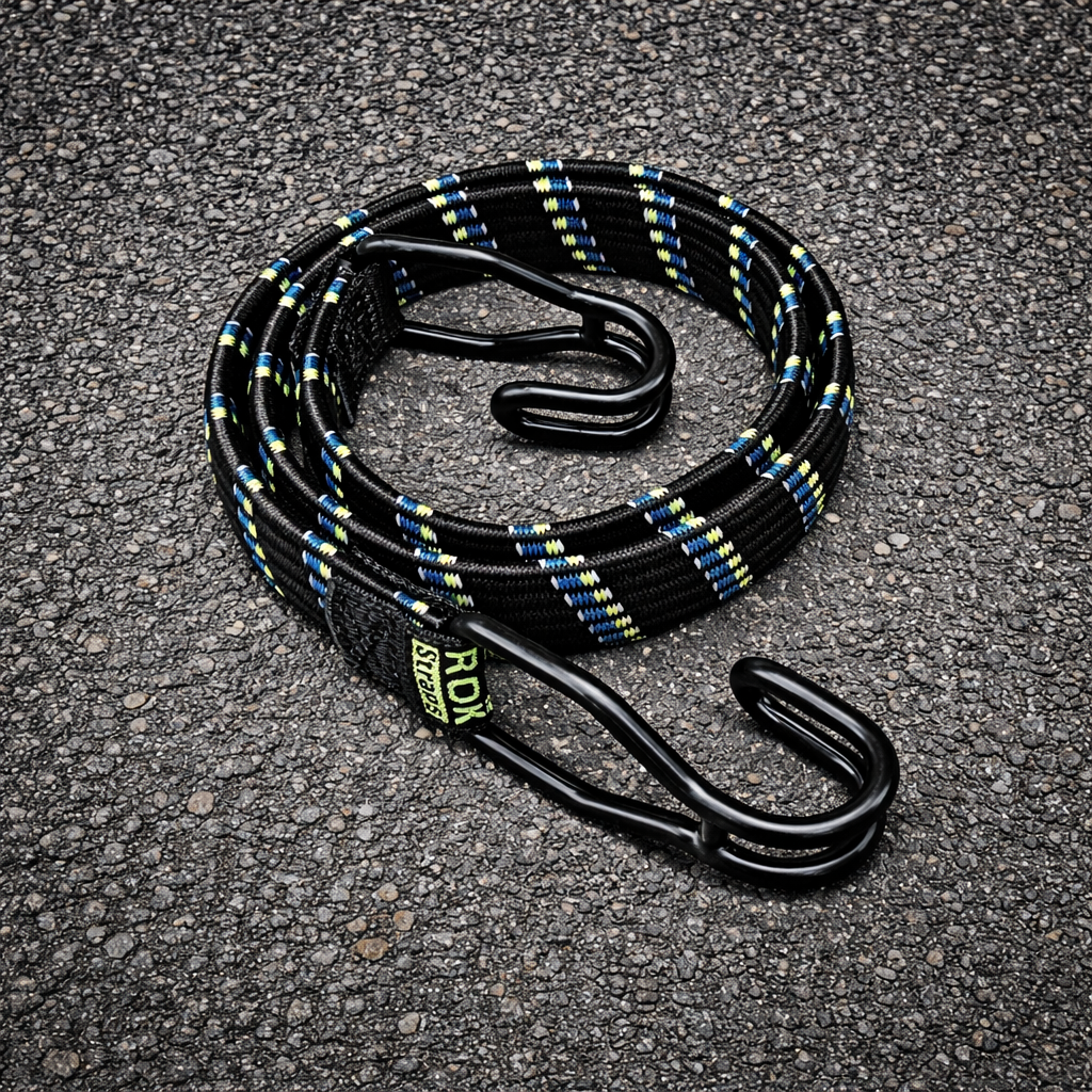 ROK strap on a tarmac surface