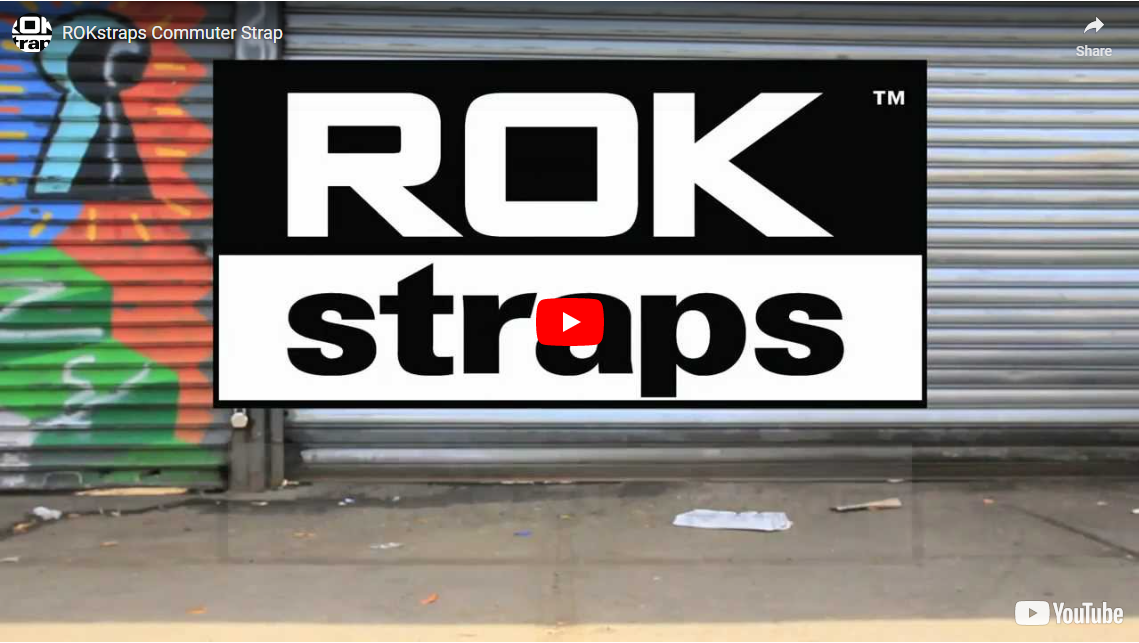 Load video: ROKstraps commuter strap video